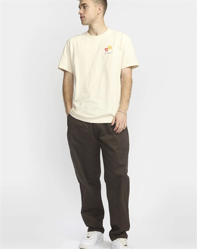 Revolution - Casual Bukser - Darkbrown